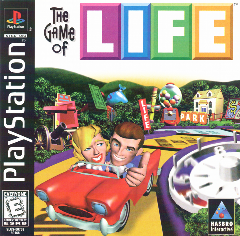 The Game of Life box art for Playstation
